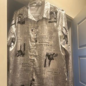 women’s button down top